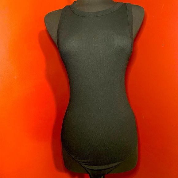 a new day Tops - Black Sleeveless Bodysuit